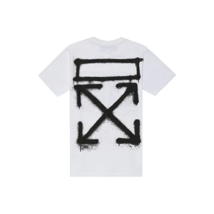 OFF WHITE Spray Paint Photo T Shirt