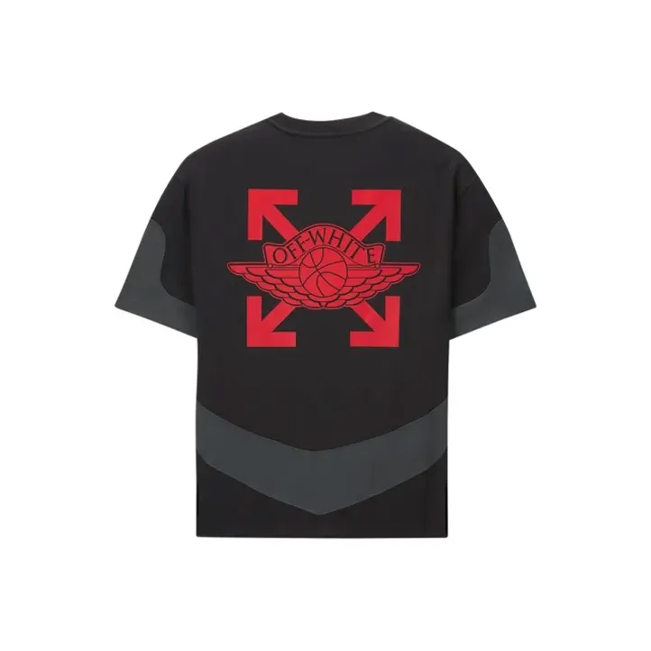 OFF WHITE X jordan cd6107-106 Tee Asia Sizing