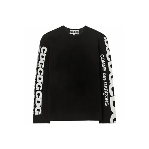 CDG Черная унисекс футболка