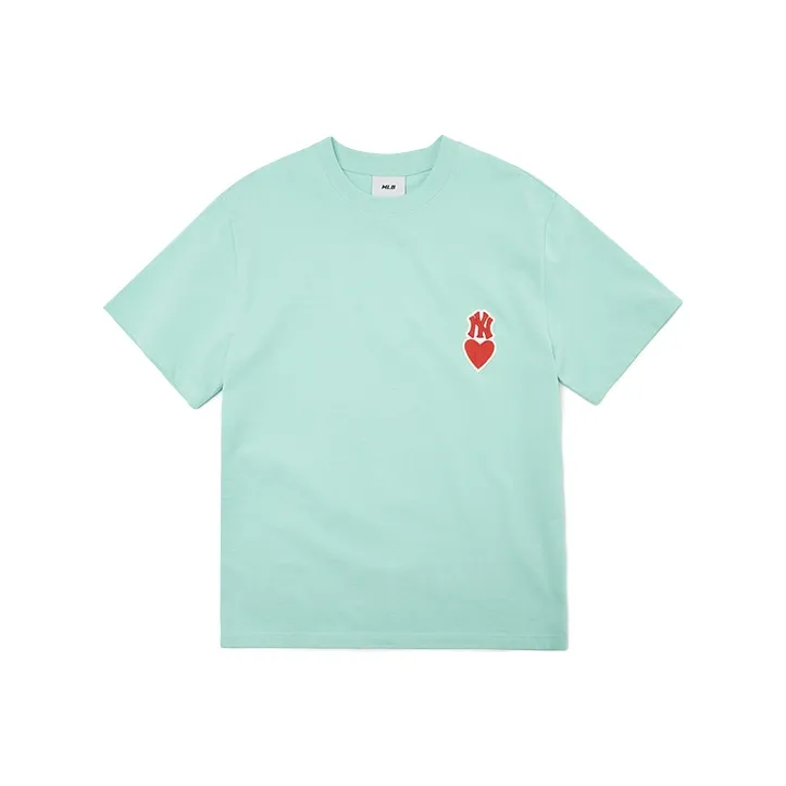 MLB New York Yankees T Shirts Unisex Mint Green