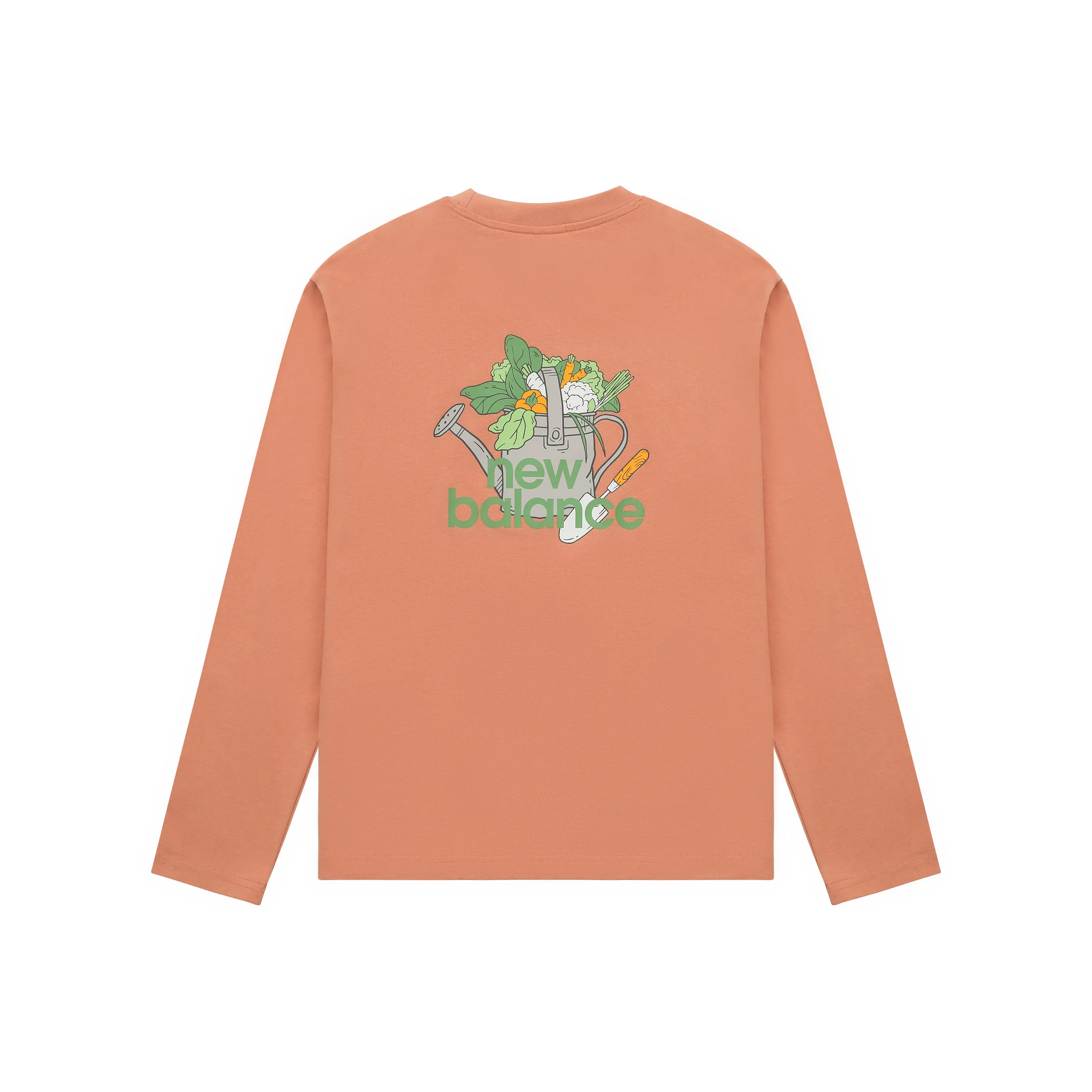 New Balance совместная футболка T Унисекс Оранжевый Красный