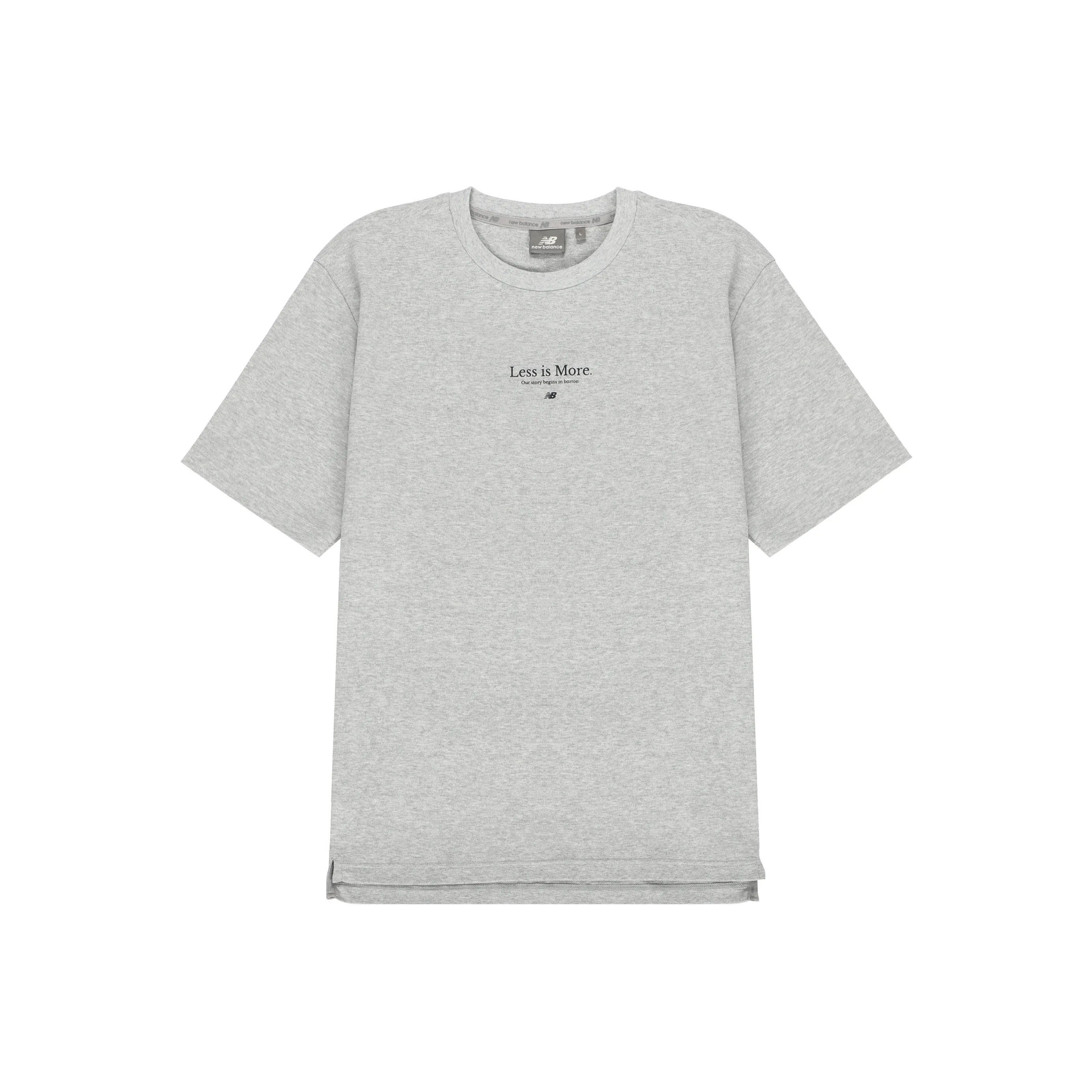 New Balance T Shirt Unisex Light Gray