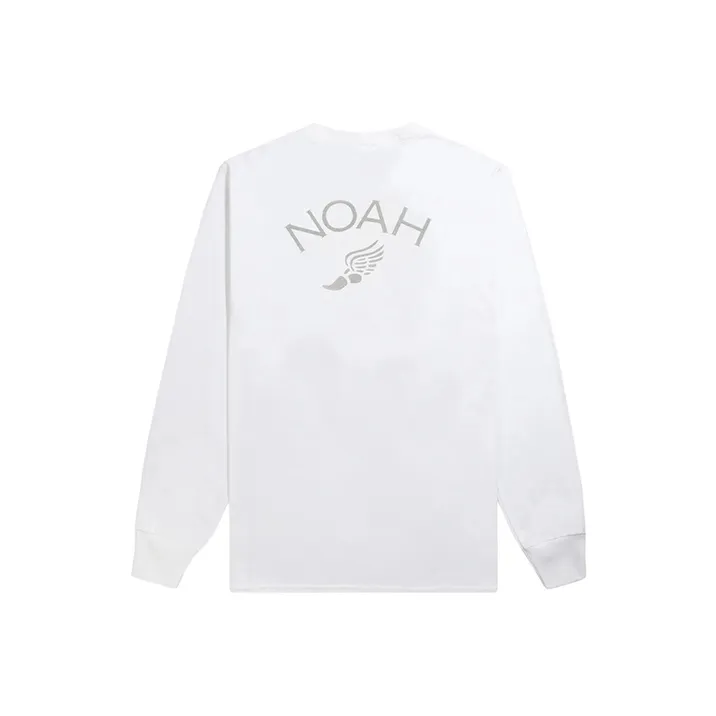 NOAH Белая унисекс футболка