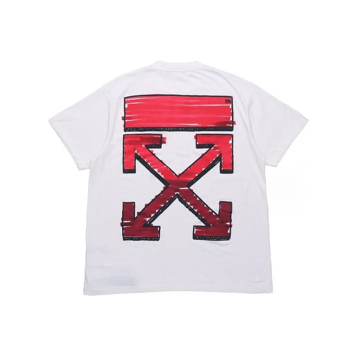 OFF WHITE Oversized Marker Arrow T Shirt T shirt