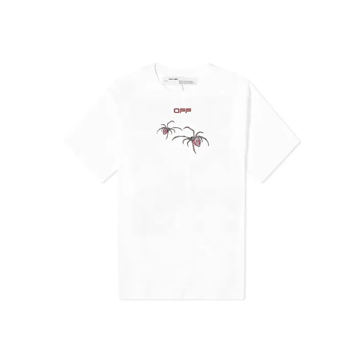 Off Белый SS20 Мужские T-рубашки