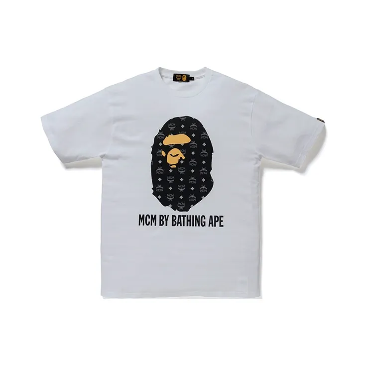 Bape X Mcm By Bathing Tee