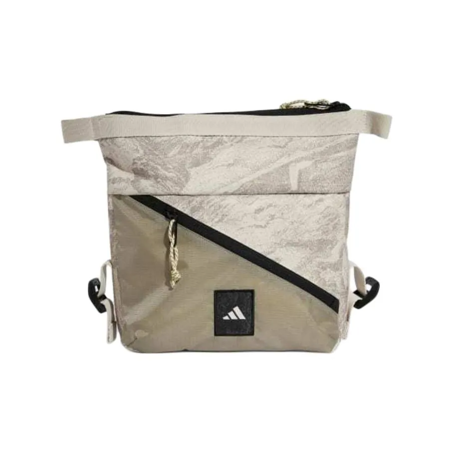 Adidas Lifestyle Полиэстер Сумка через плечо Стандартная Мужская Бежевый Putty Бежевый Белый