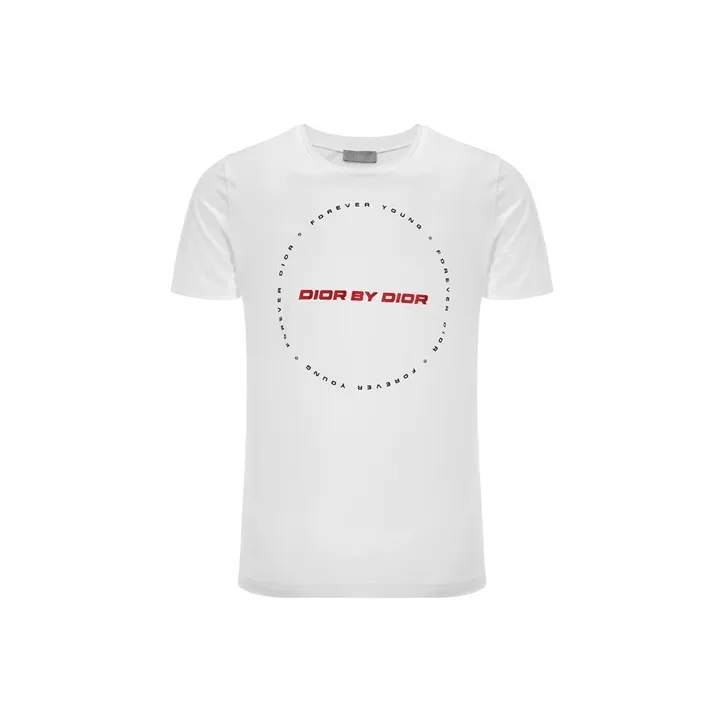 DIOR Quarterly New Products T-Shirt Мужской Белый