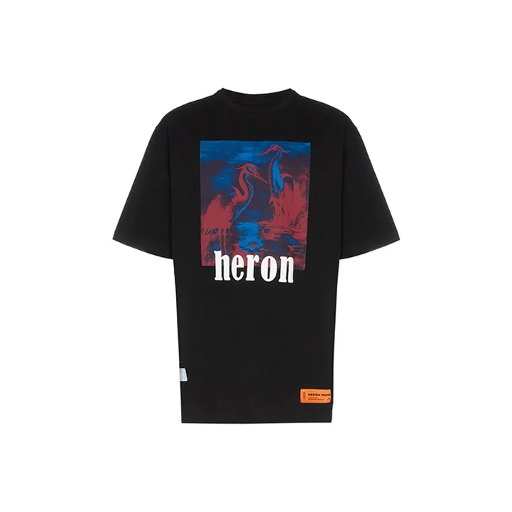 HERON PRESTON Heron Graphic T Shirt