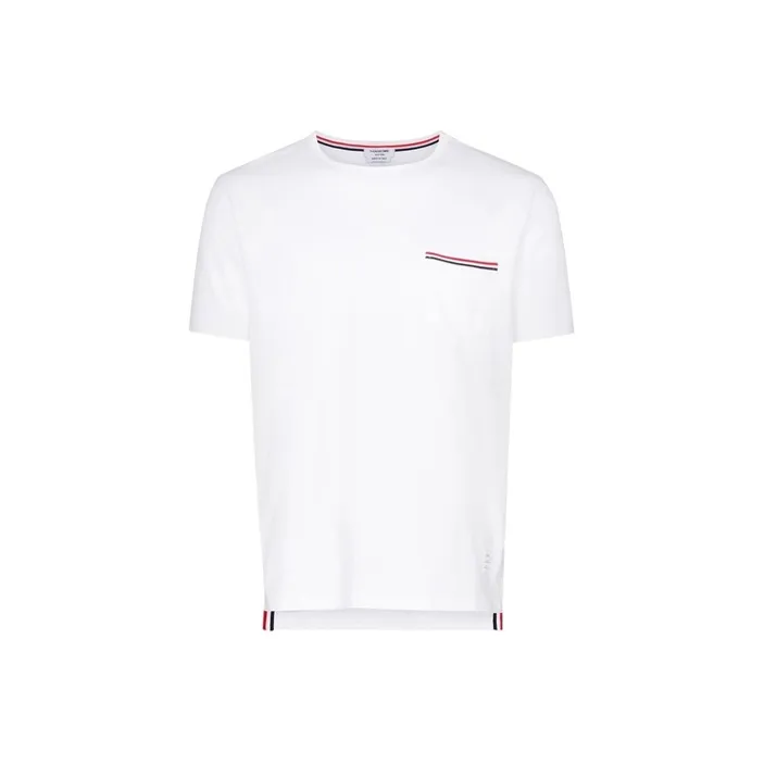 THOM BROWNE Jersey Pocket T Shirt