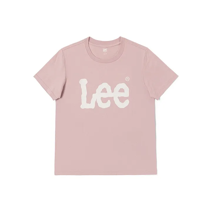 Lee T Shirts Men's Dirty Pink