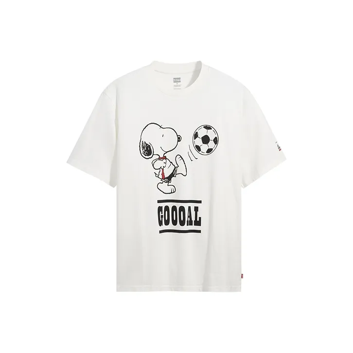 Levi's X PEANUTS T-Shirt Мужской Белый