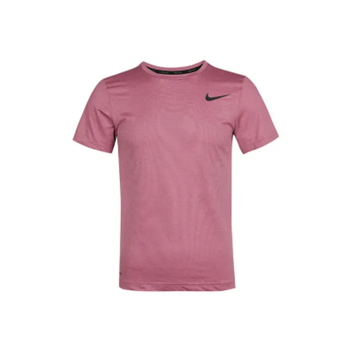 Nike T Shirts Men's Mysterious Maroon