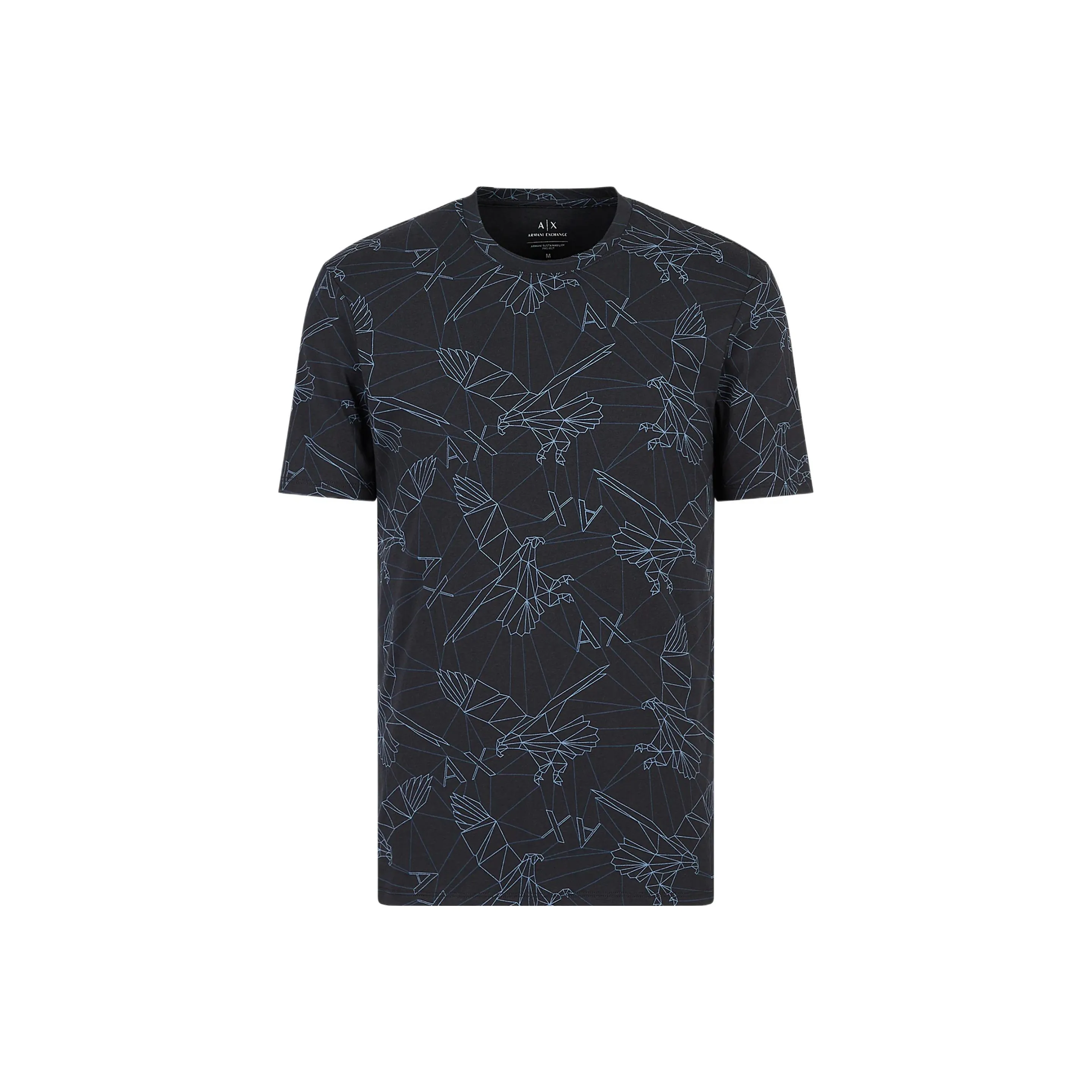 ARMANI EXCHANGEAE SS23 T Shirt Men's Marine Blue