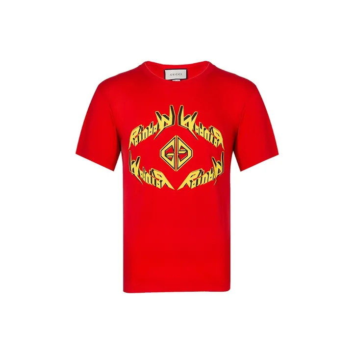 GUCCI T Shirts Men's Red