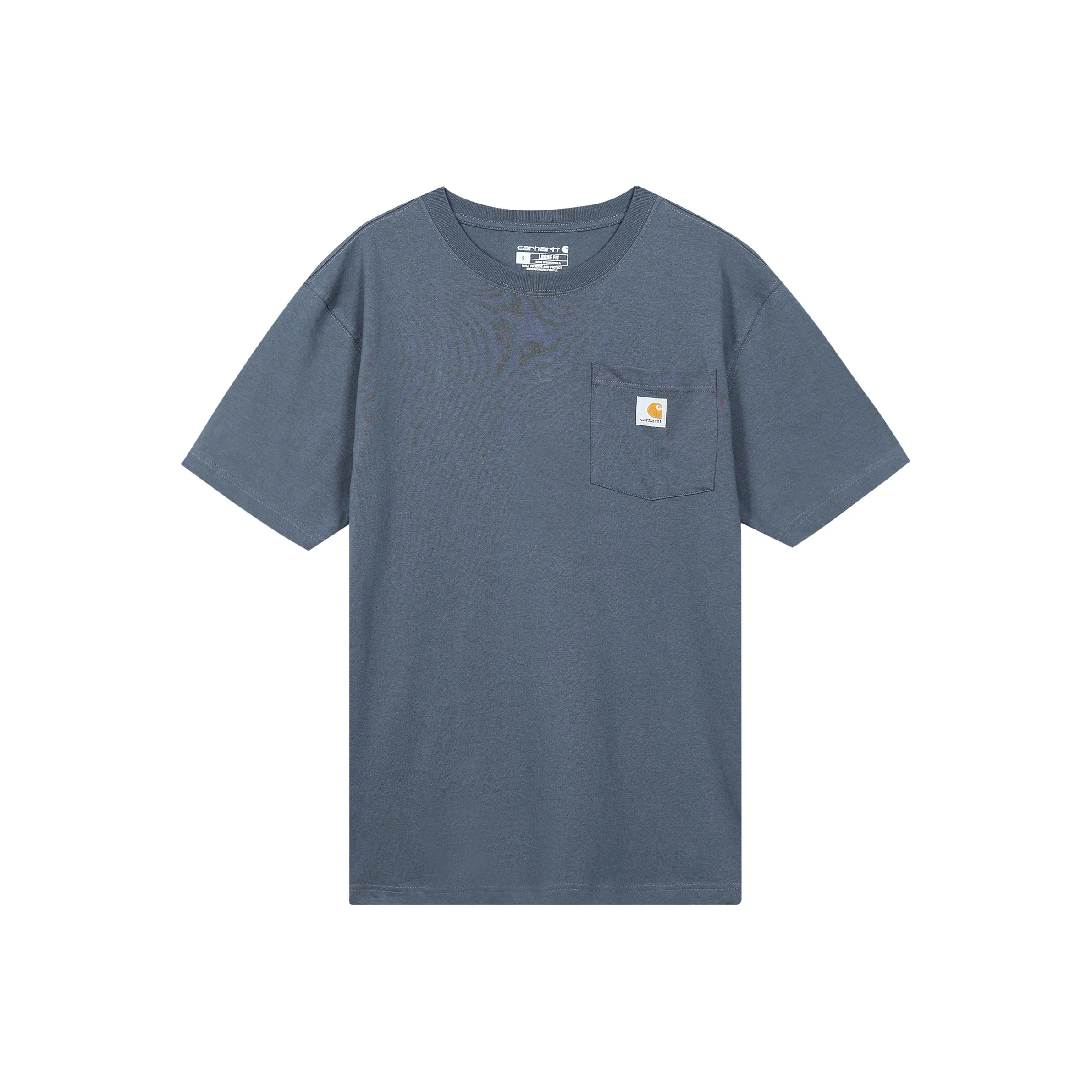 Carhartt T Shirts Men Blue Gray