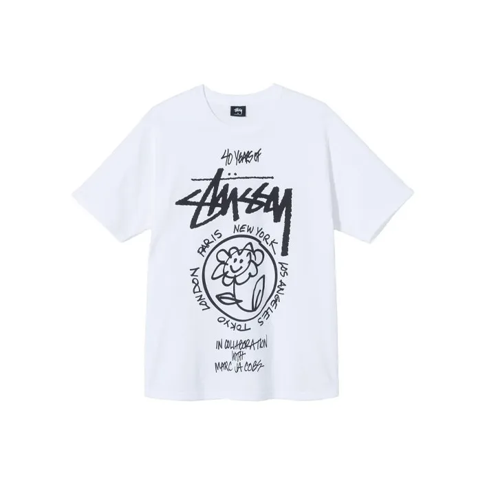 Stussy X Marc Jacobs World Tour Collection T Shirt