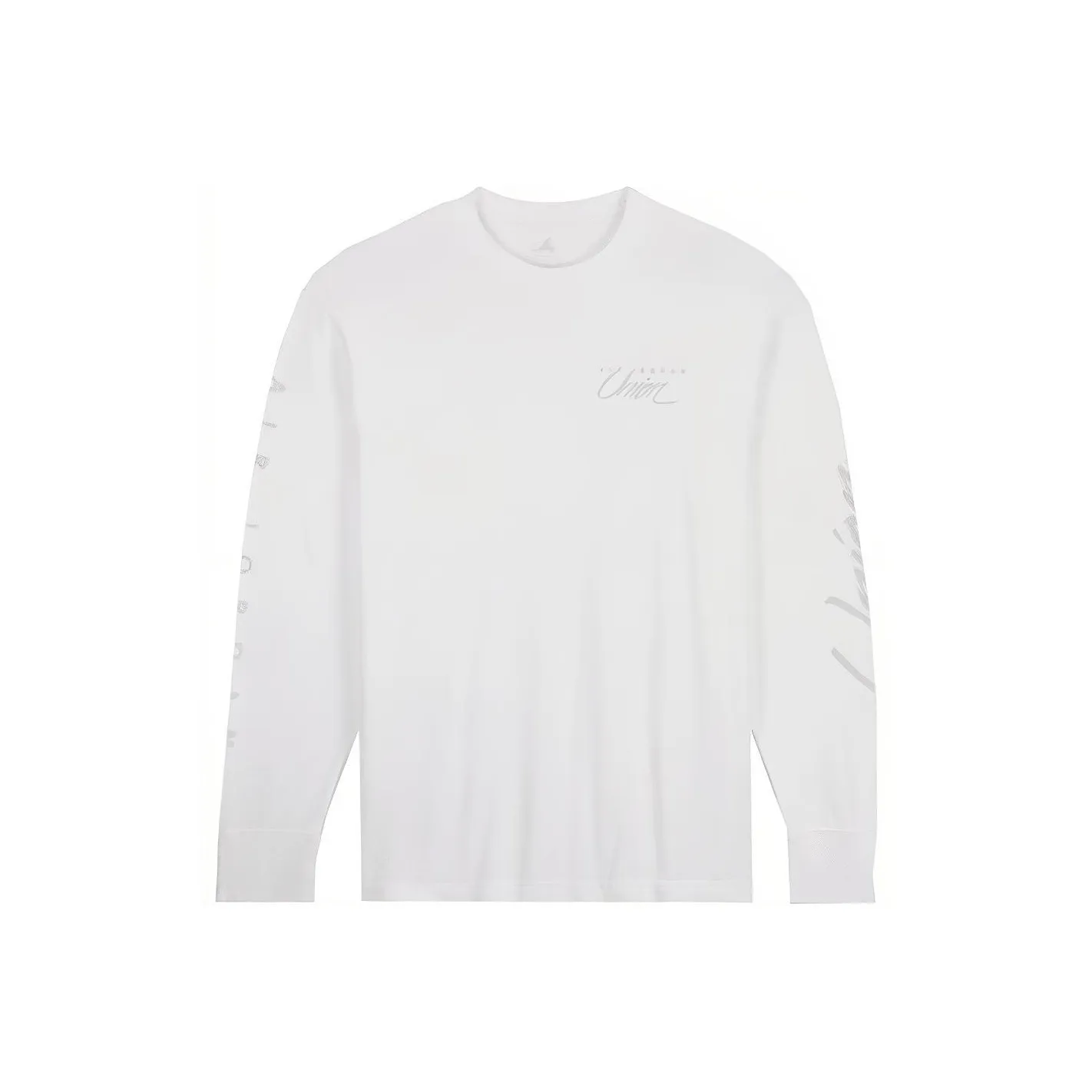 JORDAN X UNION Белый Унисекс T-рубашки