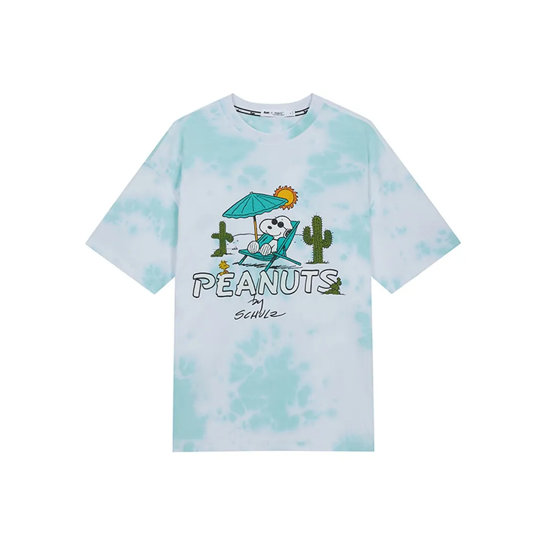Snoopy X FUN T Shirts Unisex Soft Green