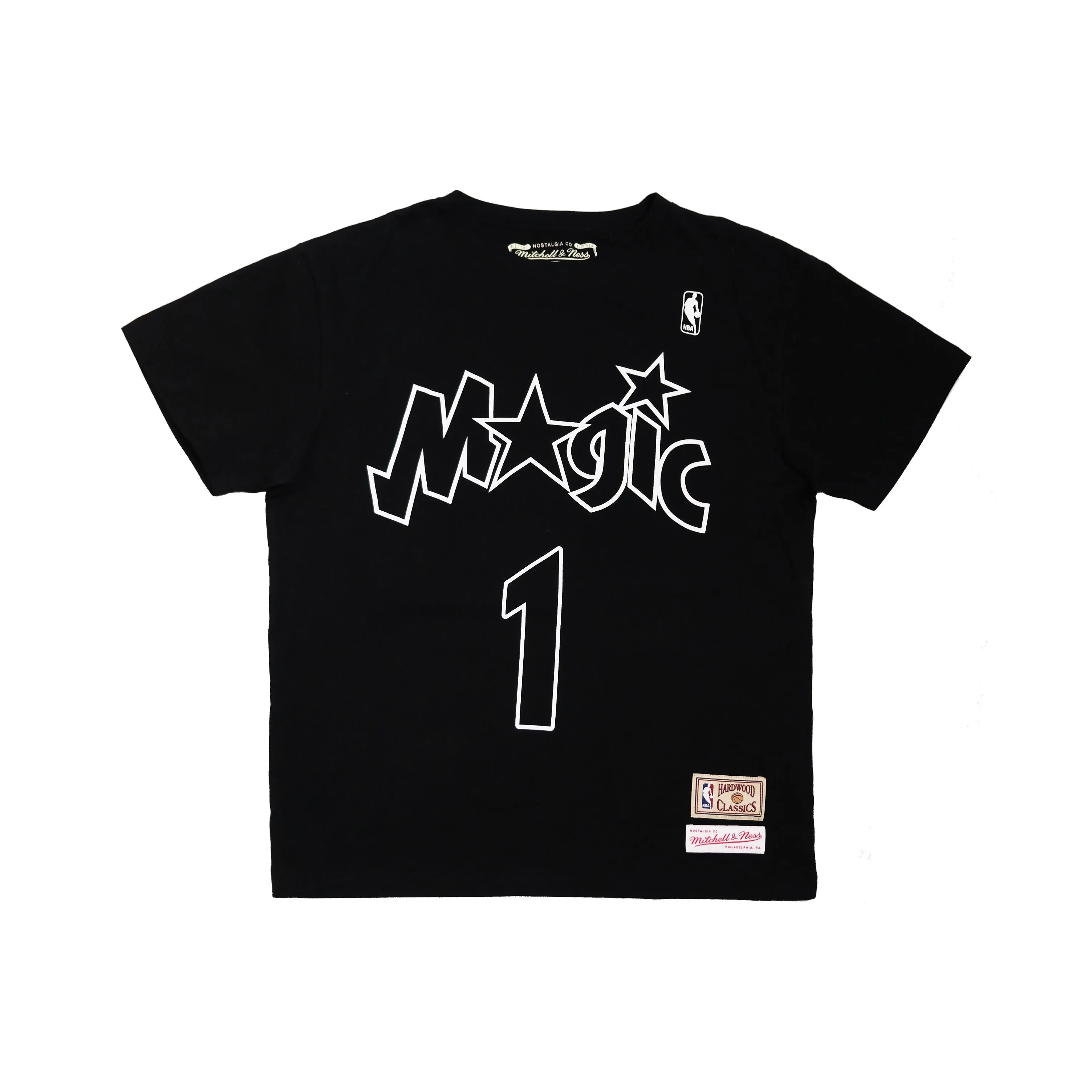 MITCHELL NESS T-Shirt Унисекс Черный