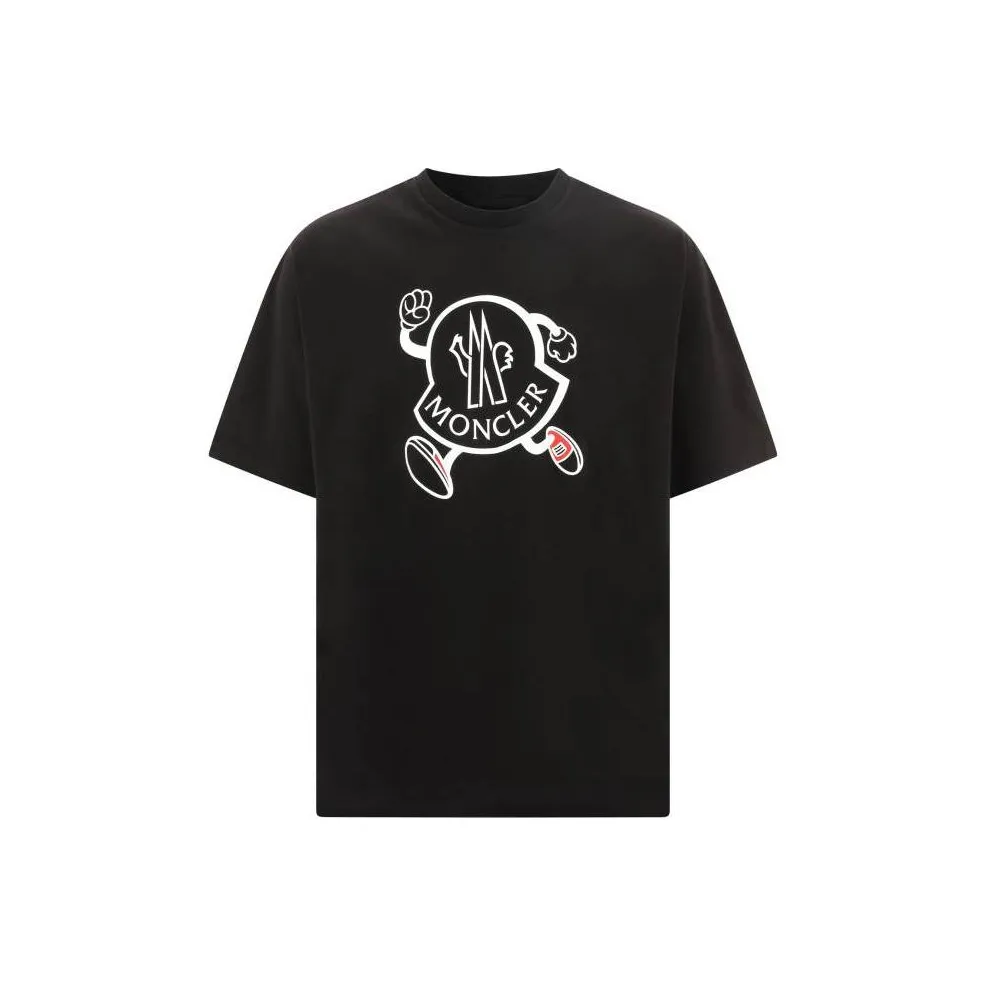 Moncler T Shirts Men's Black