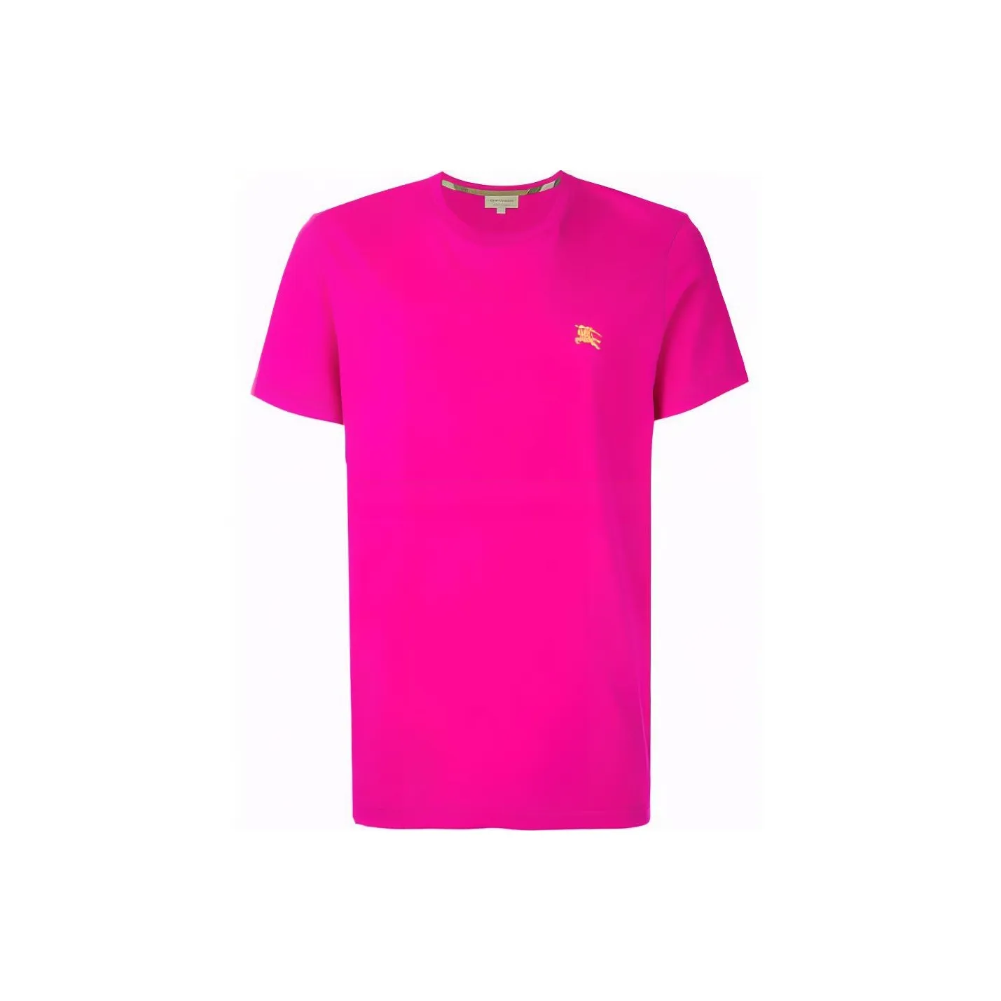 Burberry T-рубашка мужская розово-красная