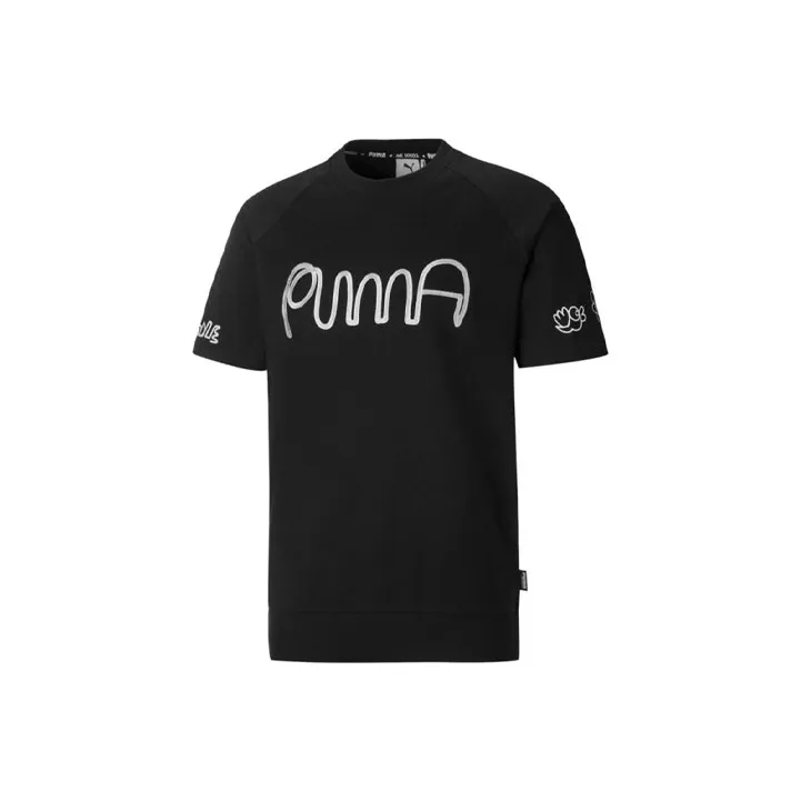 PUMA x MR DOODLE T-Shirt Мужской Черный