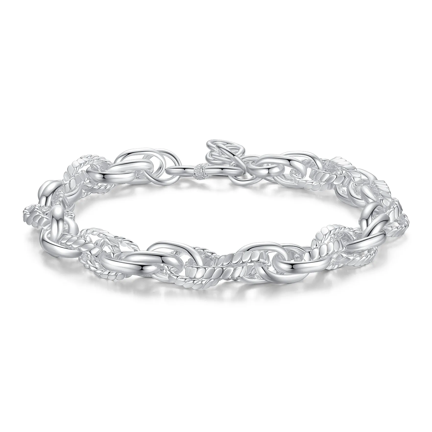 Original summer Pure Silver Bracelets Unisex