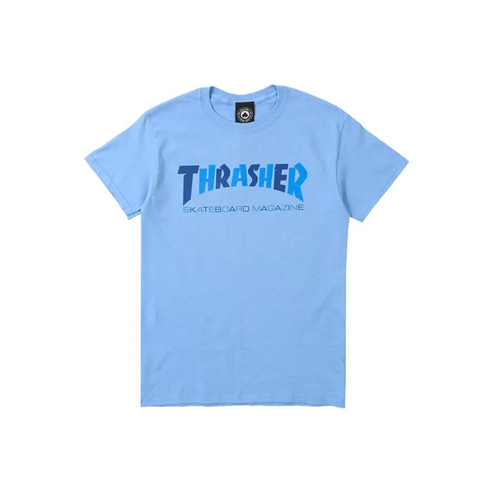 Thrasher Синие Унисекс Футболки