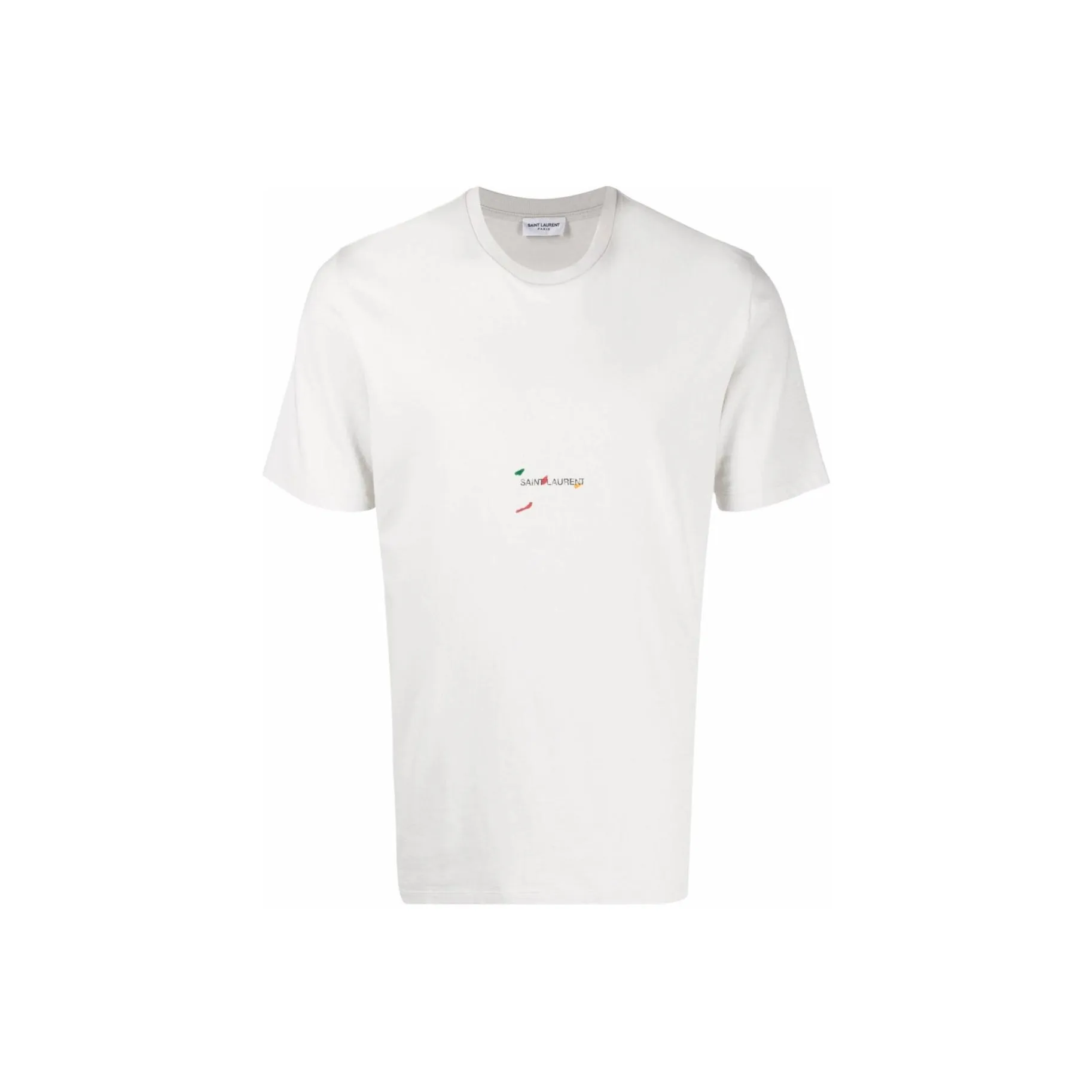 SAINT LAURENT T-рубашка мужская белая