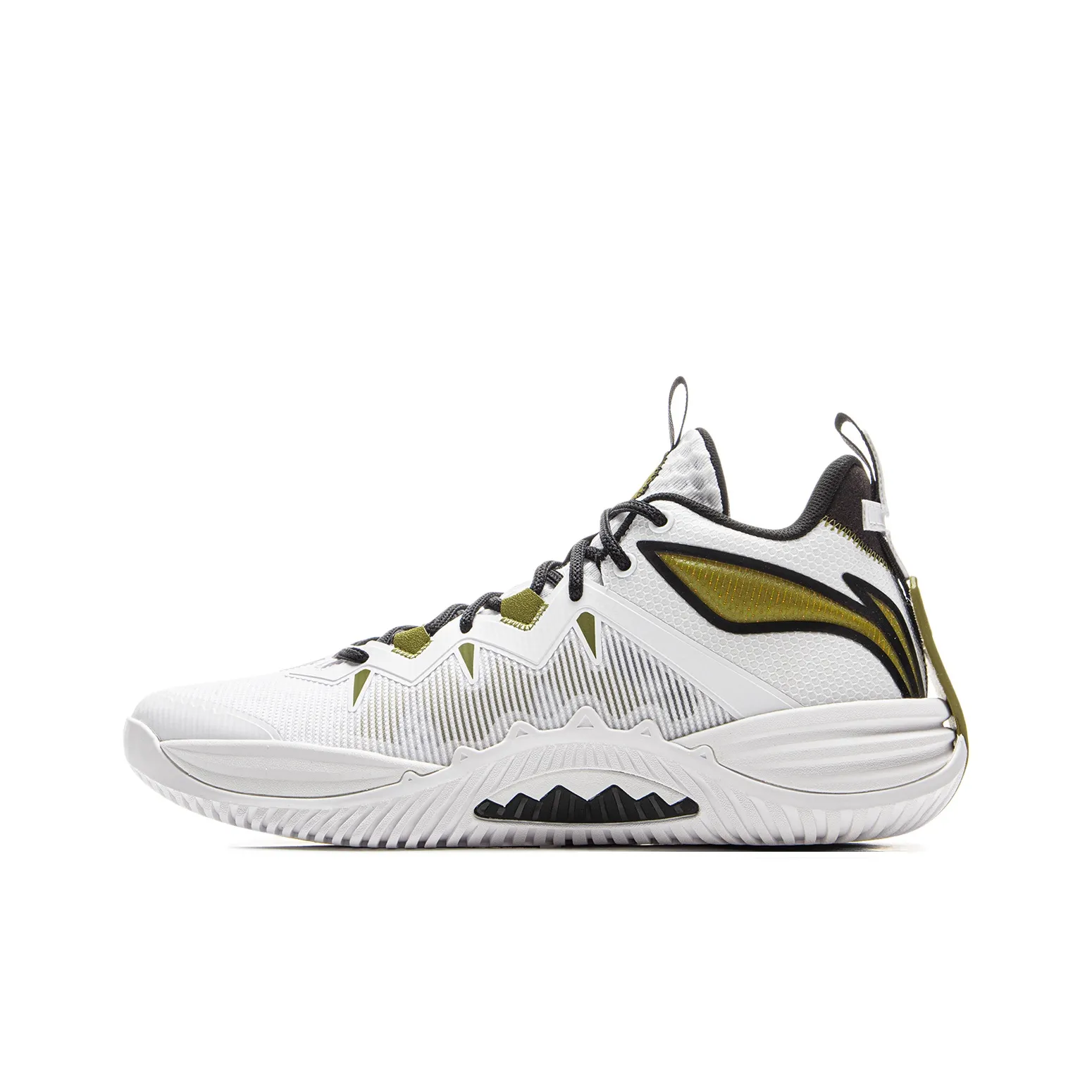 LINING Storm 10 Баскетбольные кроссовки Низкие Топ Белый Мужской