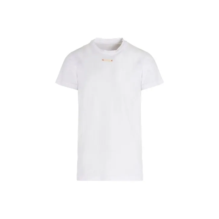 Maison Margiela Patch Detailed Crewneck T Shirt
