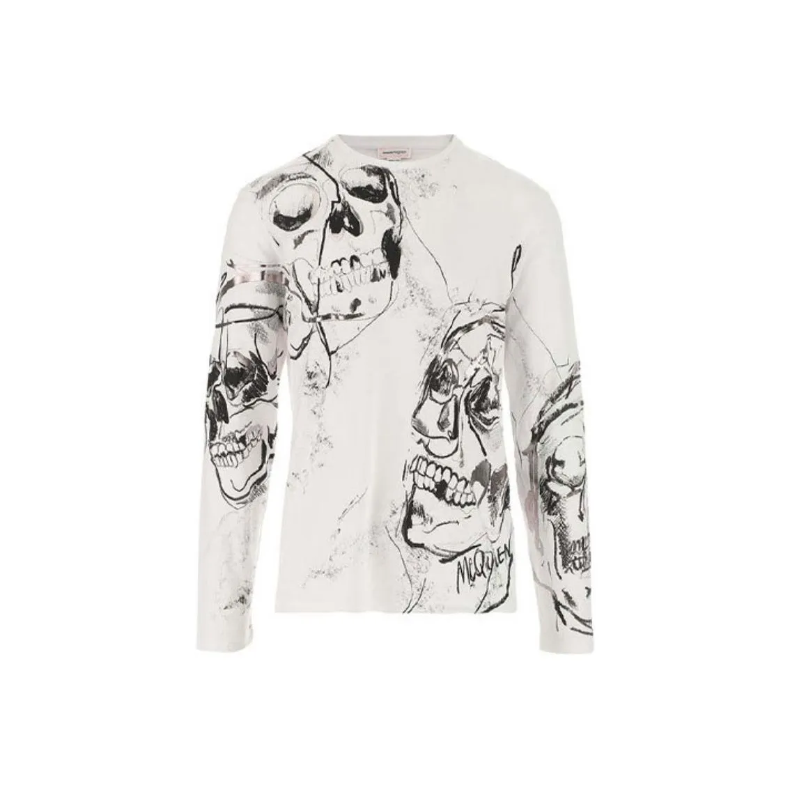 Alexander McQueen T Shirts Men White