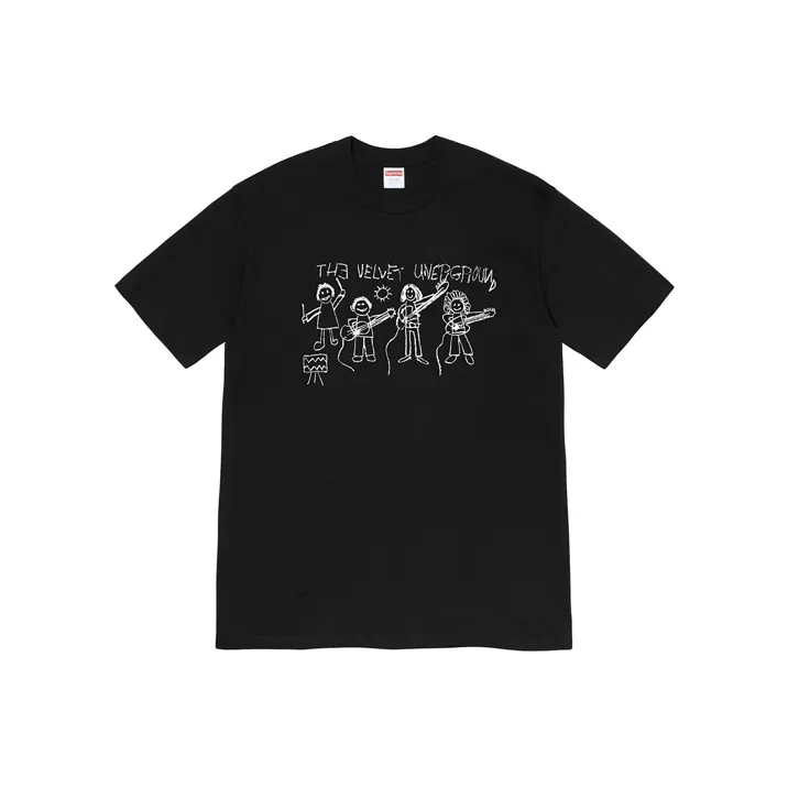 Supreme The Velvet Underground Drawing T Shirt