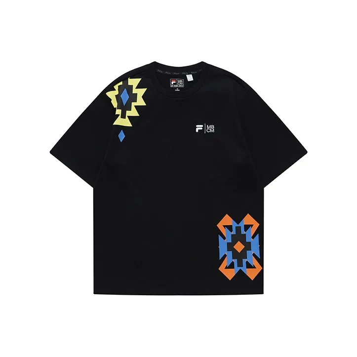 FILA FUSION X MARCELO BURLON COUNTY OF MILAN T-Shirt Унисекс Темно-черный
