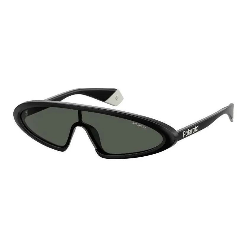 Polaroid Irregular Shape Sunglasses Unisex Black
