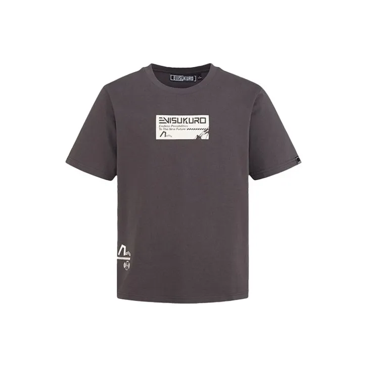 EVISU SS21 T Shirt Men's Dark Gray