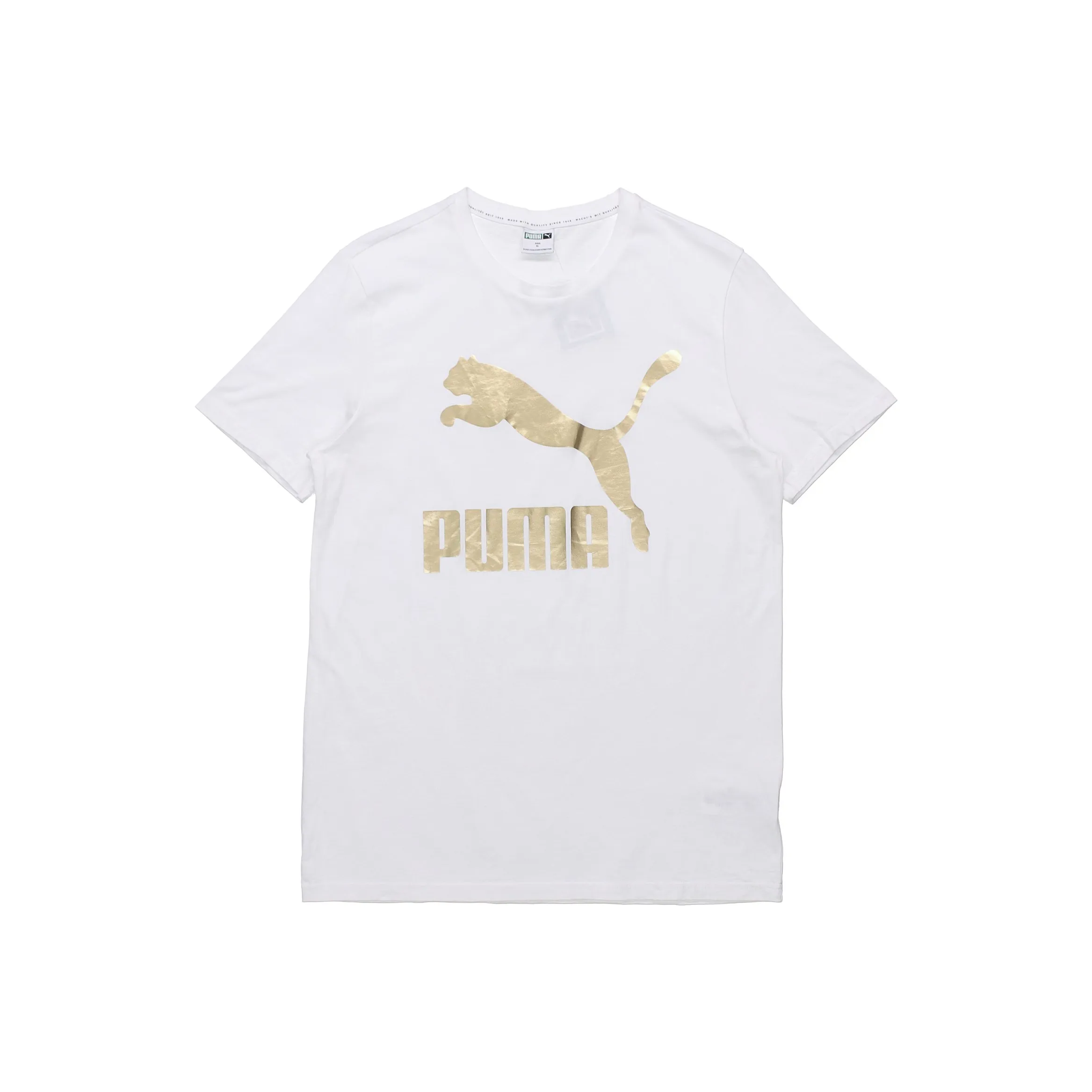 PUMA Set in Sleeve T Shirt Men's White