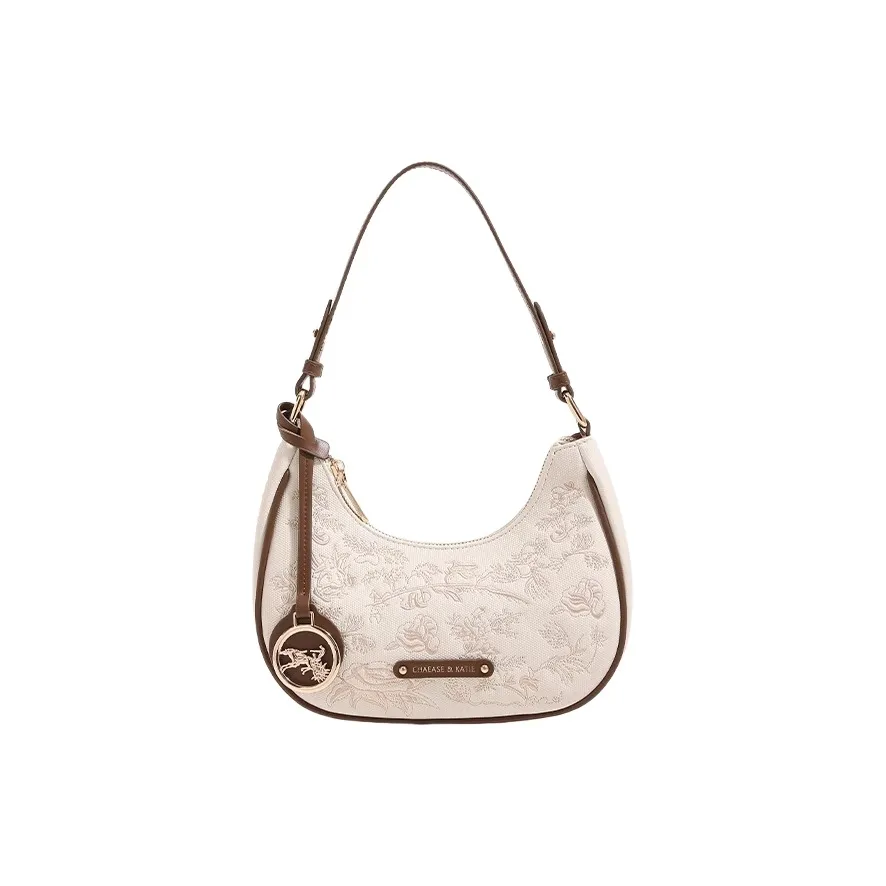 PESASRIE Сумка через плечо из микрофибры синтетическая кожа стандартная женская кофейного экрю цвета