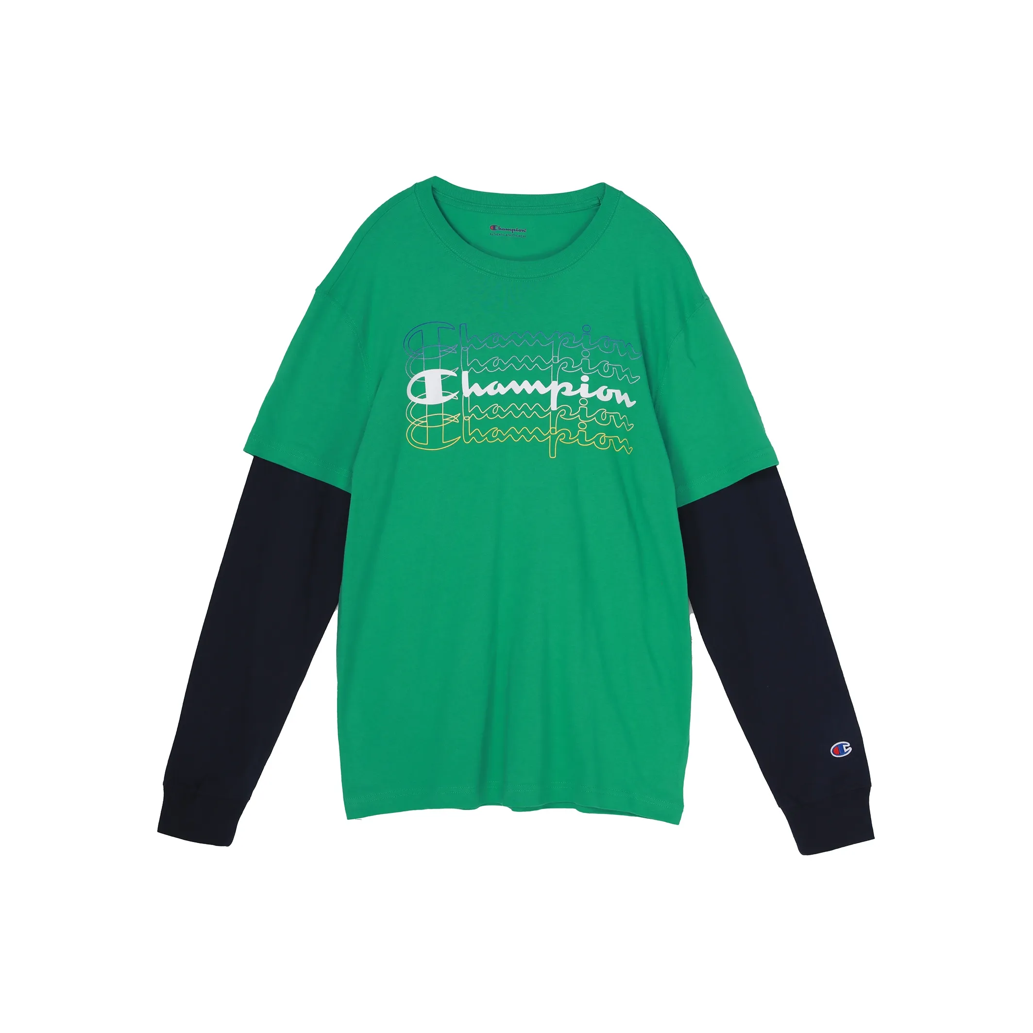 Champion T-Shirt US Version Unisex Grass Green