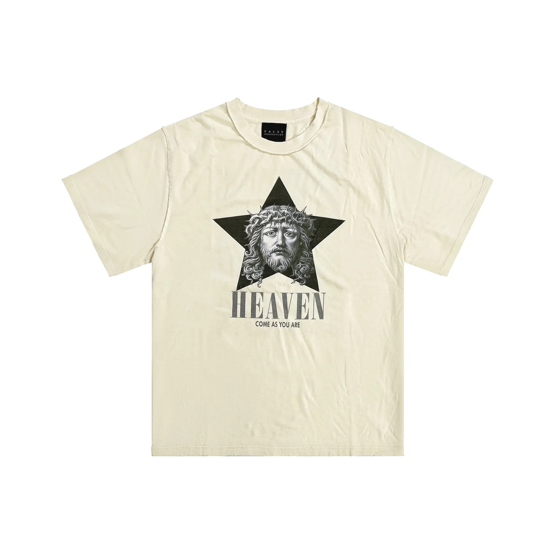 False Perception T-Shirt Унисекс Айвори