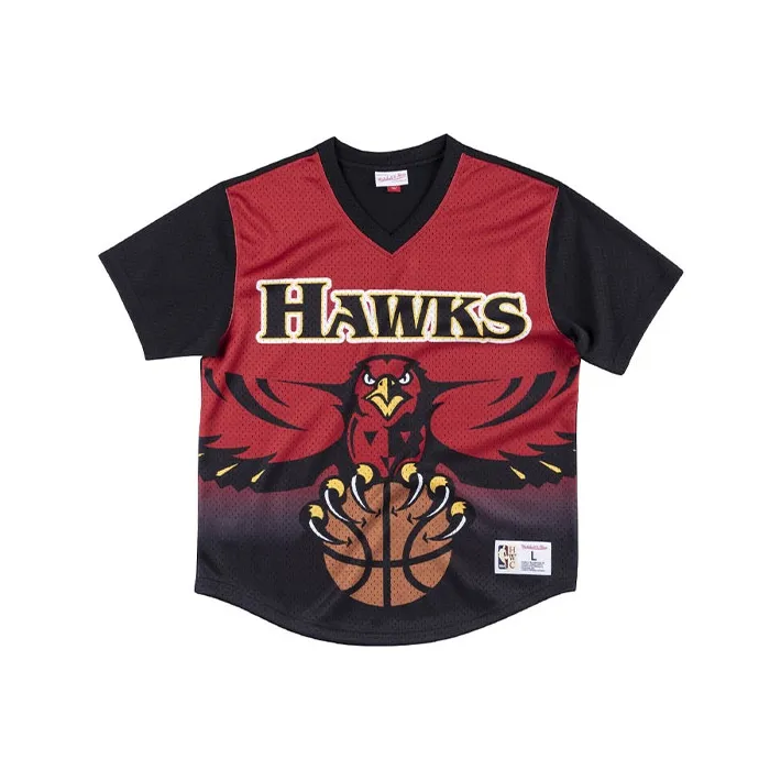 MITCHELL NESS T-Shirt Мужской Красный