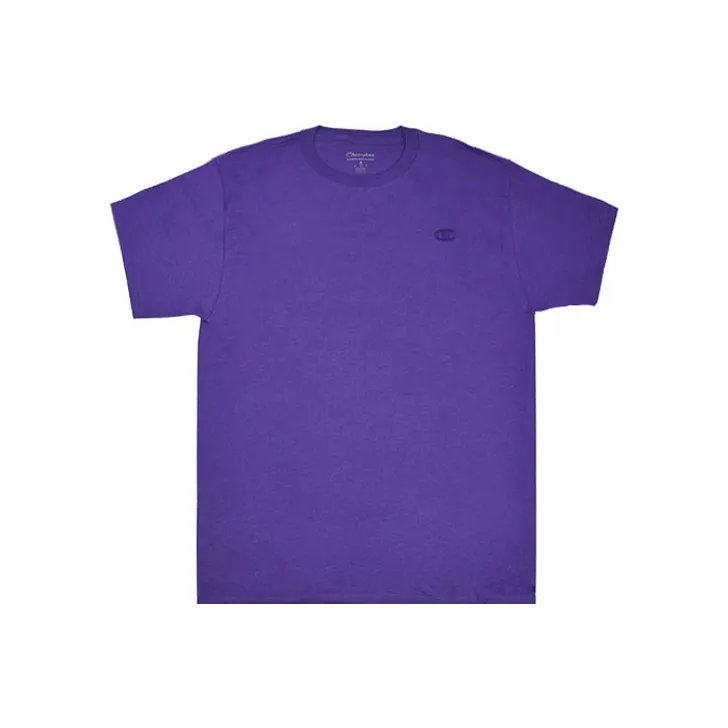 Champion T-Shirt US Version Unisex Purple