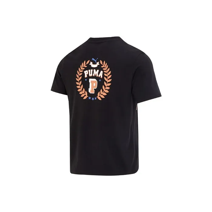 PUMA T Shirts Unisex Black