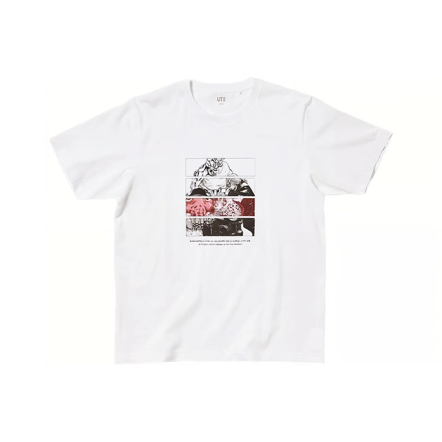 UNIQLO x ZHOUSHUHUIZHAN UNIQLO X Spell Fight Co titled Series T Shirt Unisex White