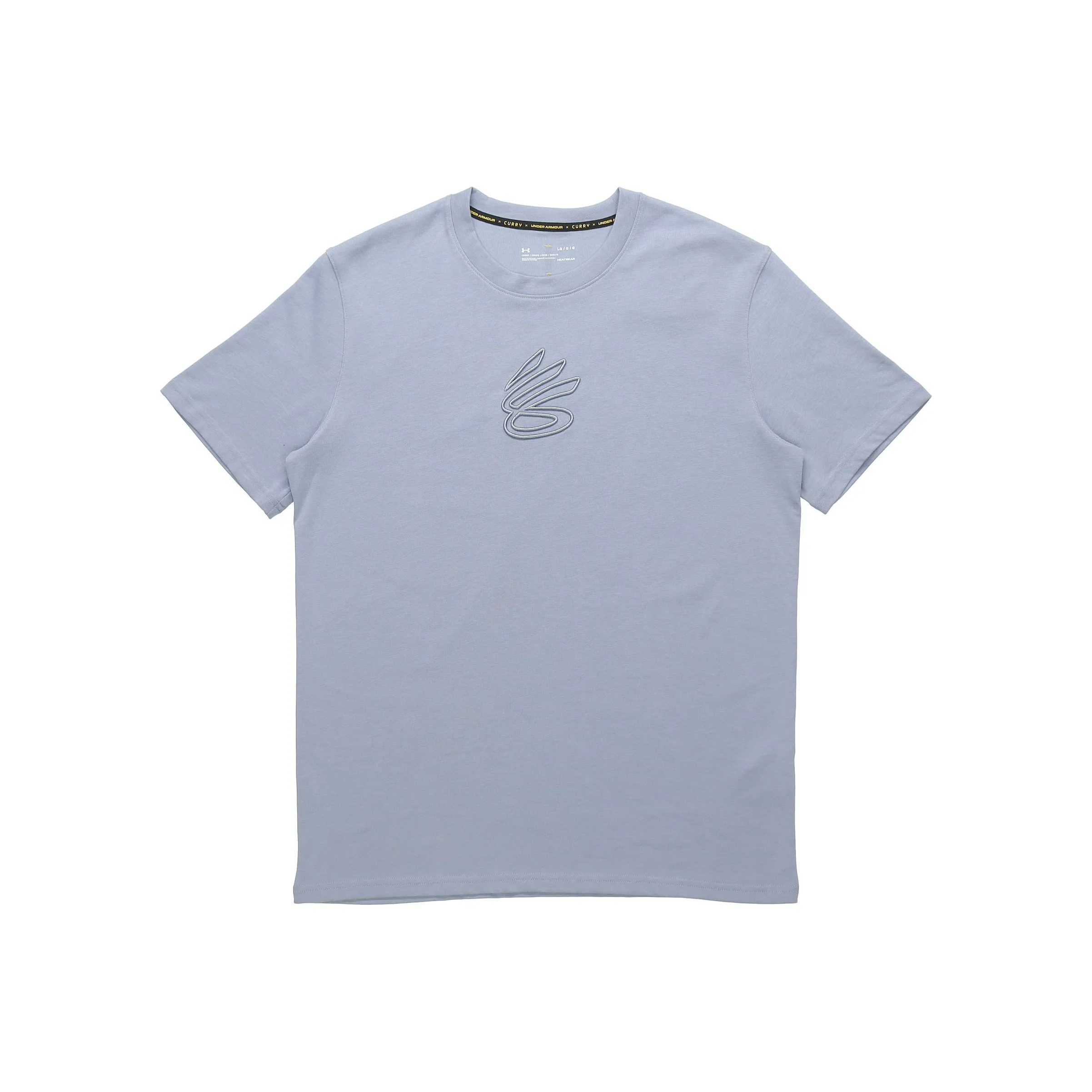 Under Armour Embroidered T Shirts Men's Blue