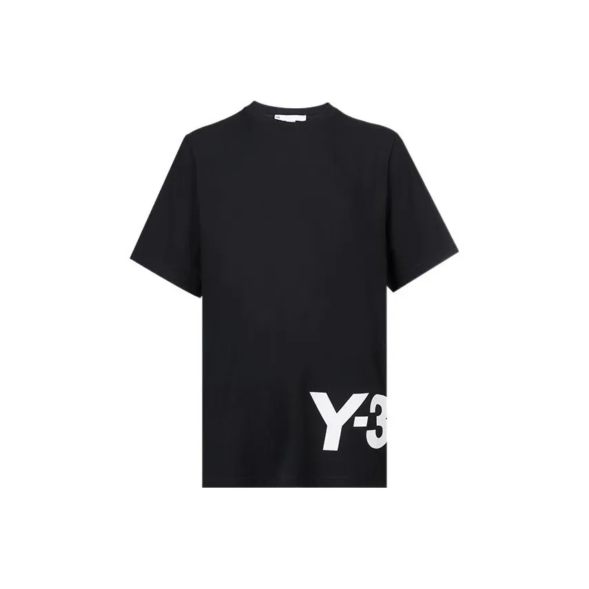 Y 3 Черные Мужские T-Рубашки