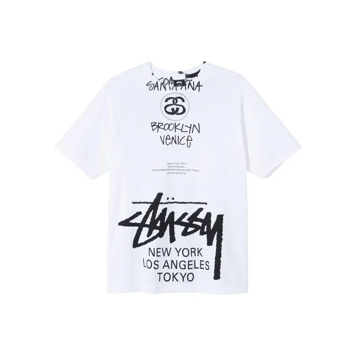 Stussy x TAKAHIRO MIYASHITA T Рубашка Унисекс Белый