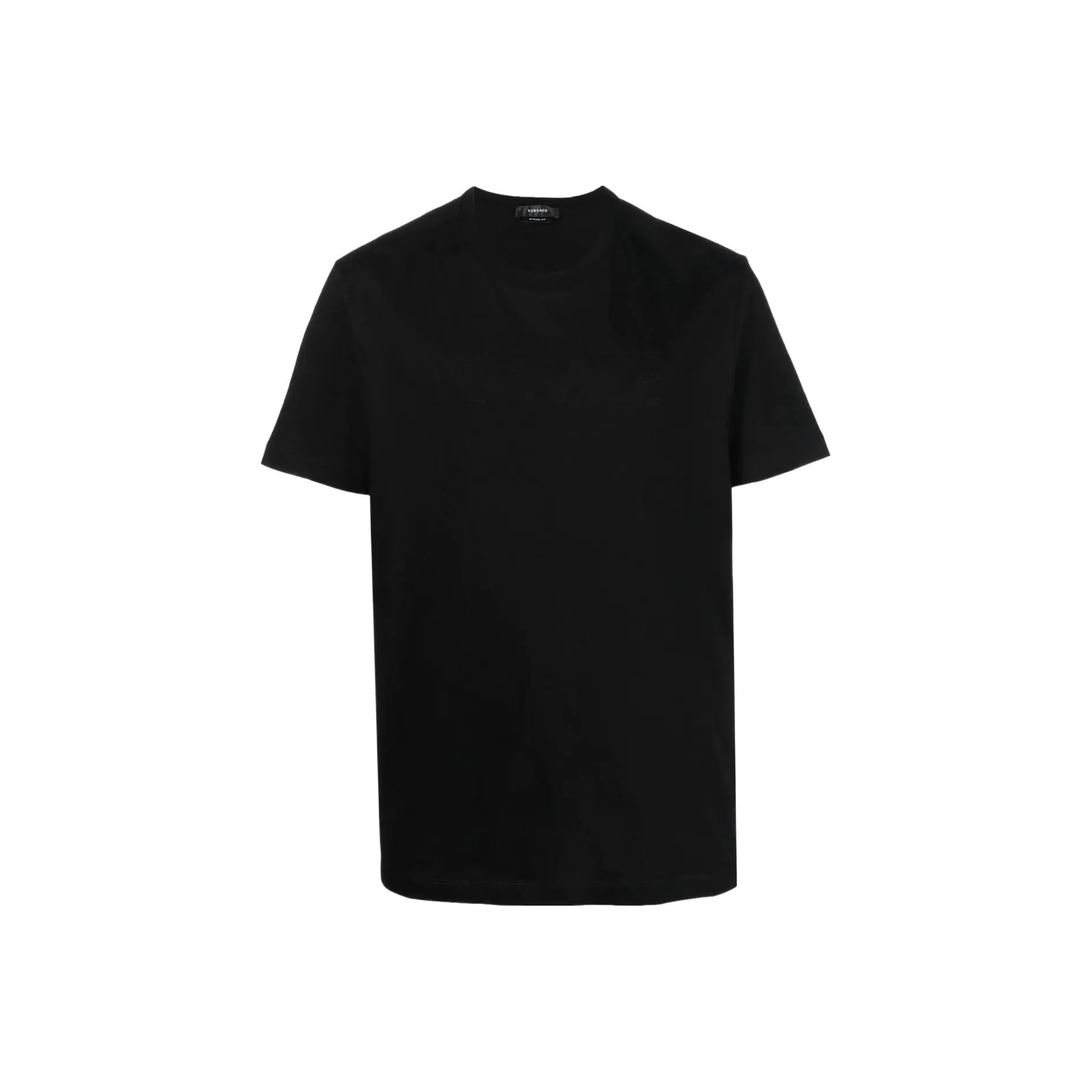 VERSACE Мужские черные T-рубашки