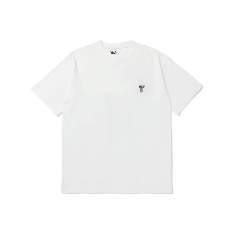 Wind And Sea X MADNESS X Wind And T Shirts Unisex White